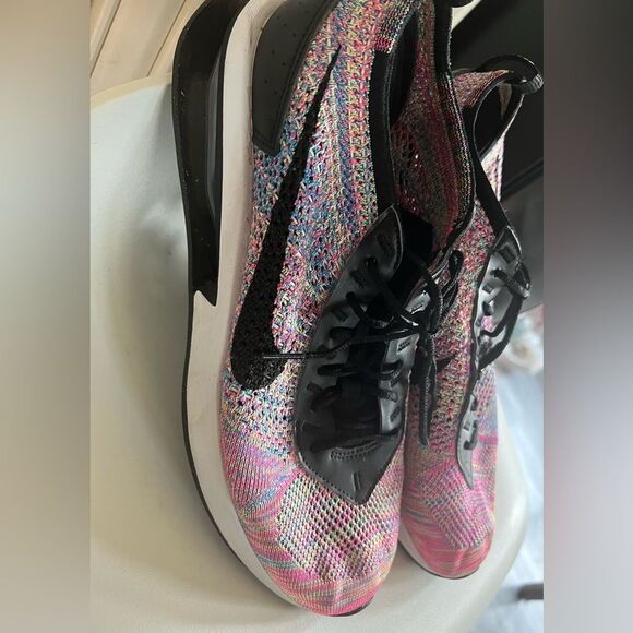 Nike Air Max Flyknit Racer Green Pink Black "Multi-Color" DJ6106-300 Men Sz 11 - Picture 8 of 11